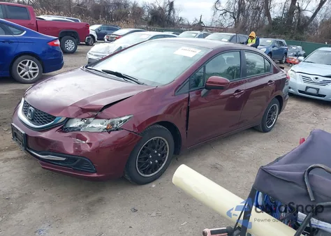 2015 Honda Civic Lx из США, поврежденный, VIN 19XFB2F56FE295043